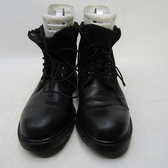 Timberland Mens Size 7.5 M Black Leather Lace Up Ankle Casual Shoes main image 6